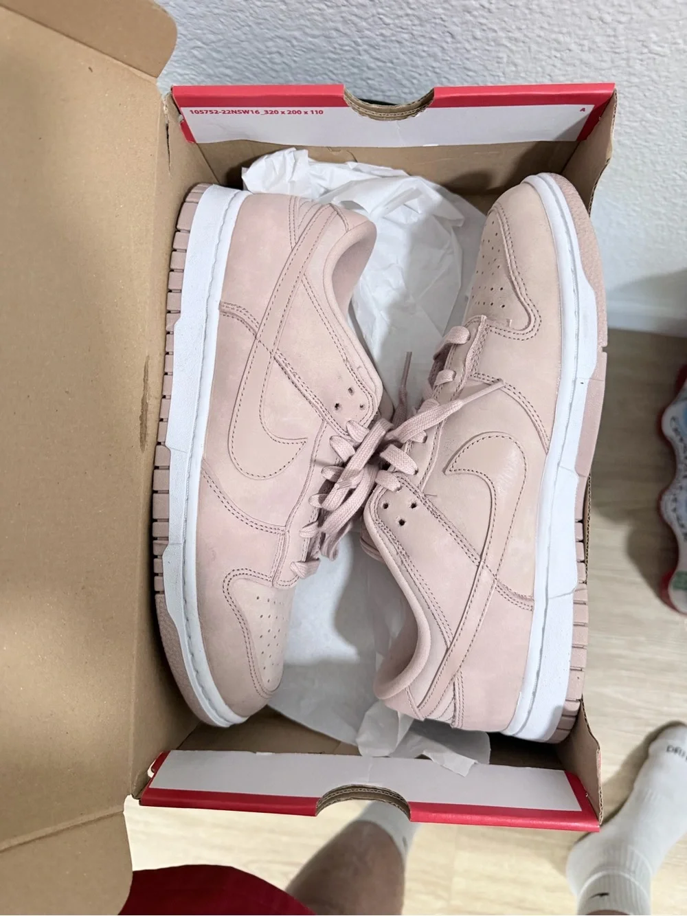 Nike dunk low Blush Pink